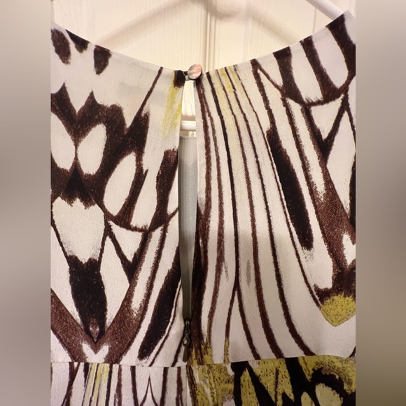 Leifsdottir OP silk Sarita butterfly print mini dress from Anthropologie - Picture 8 of 13